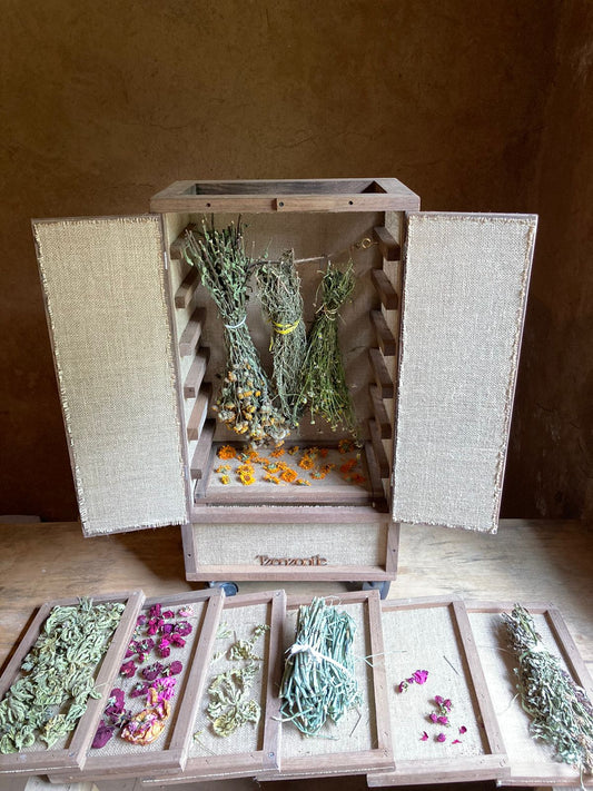 Guía para deshidratar al Sol: Frutas, Hierbas y Flores.