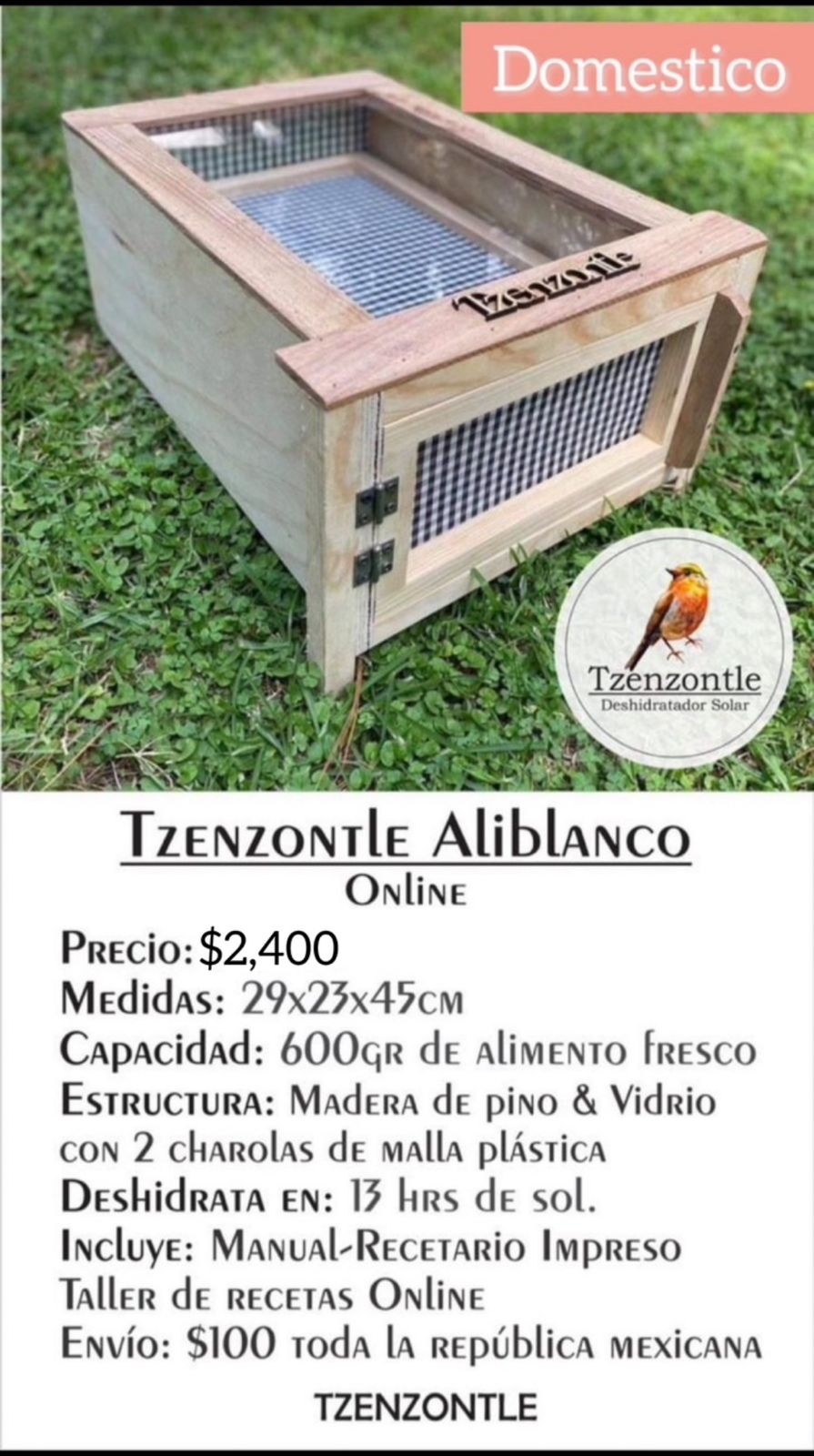 Deshidratador Aliblanco